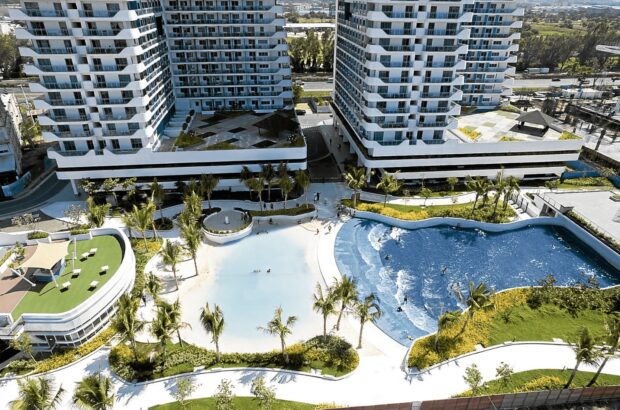 Azure North resort aerial